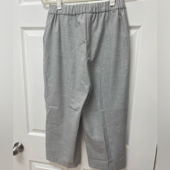 Wide-Leg Work Pants - Cropped - Picture 2 of 2